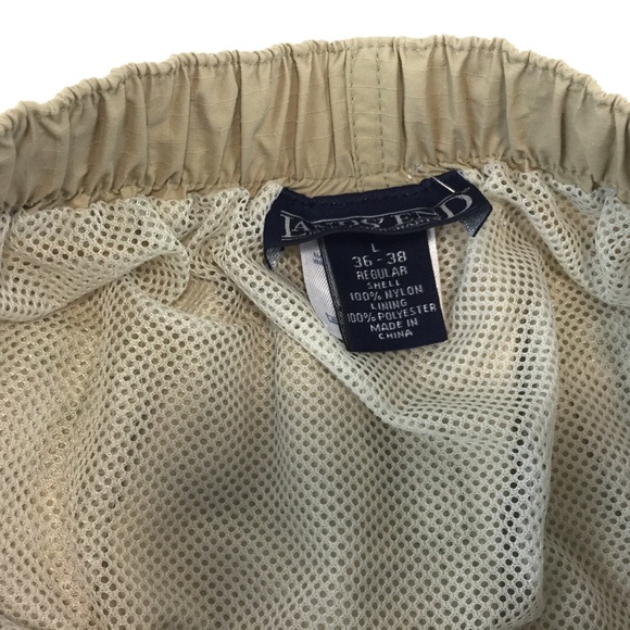 ✈️ Lands’ End 5 Pocket Cargo Swiming Shorts Large - Picture 2 of 5